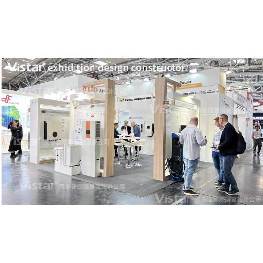 2023 德國慕尼黑太陽能光電展 interSolar Europe in Munich Germany 國際展覽設計 展覽施工執行 Booth Design Construction VISTAR