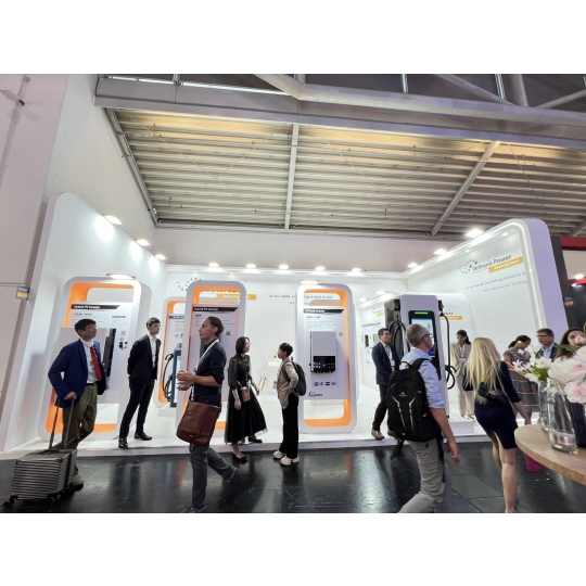 2024 The smart E Europe 德國慕尼黑智慧電能展 國際展覽設計 展覽施工執行 Booth Design Construction VISTAR