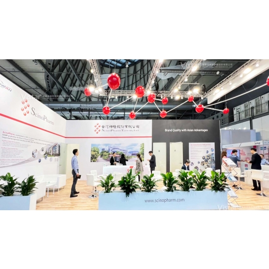 2024 CPHI世界製藥原料展覽會 國際展覽設計 展覽施工執行 Booth Design Construction VISTAR