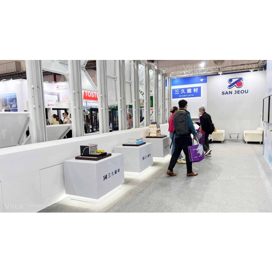 2024台北國際建築建材暨產品展 國際展覽設計 展覽施工執行 Booth Design Construction VISTAR