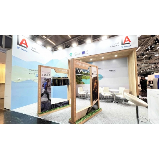 2024 ISPO德國慕尼黑體育用品展 國際展覽設計 展覽施工執行 Booth Design Construction VISTAR