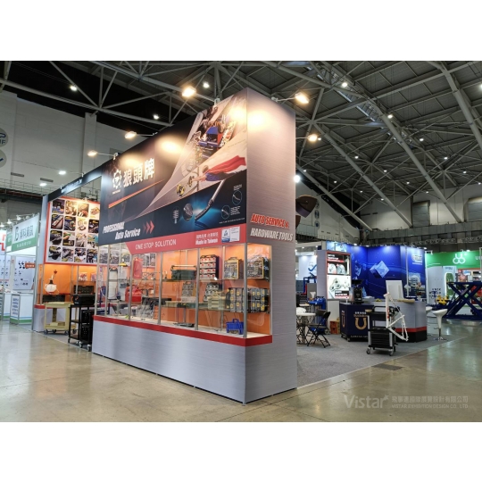 2025 TAIPEI AMPA台北國際汽機車零配件展 國際展覽設計 展覽施工執行 Booth Design Construction VISTAR