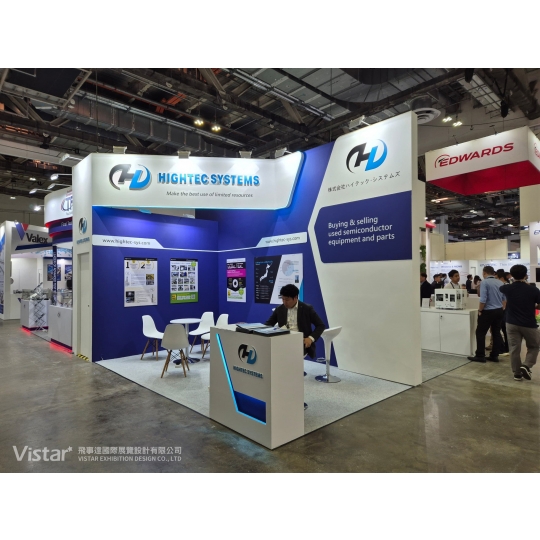 2025 SEMICON Southeast Asia 東南亞半導體展 國際展覽設計 展覽施工執行 Booth Design Construction VISTAR
