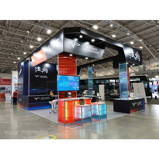 2025 TAIPEI AMPA台北國際汽機車零配件展 國際展覽設計 展覽施工執行 Booth Design Construction VISTAR