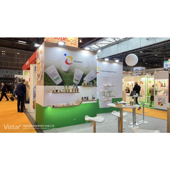 2022 ALL4pack法國巴黎包裝展 國際展覽設計 展覽施工執行 Booth Design Construction VISTAR