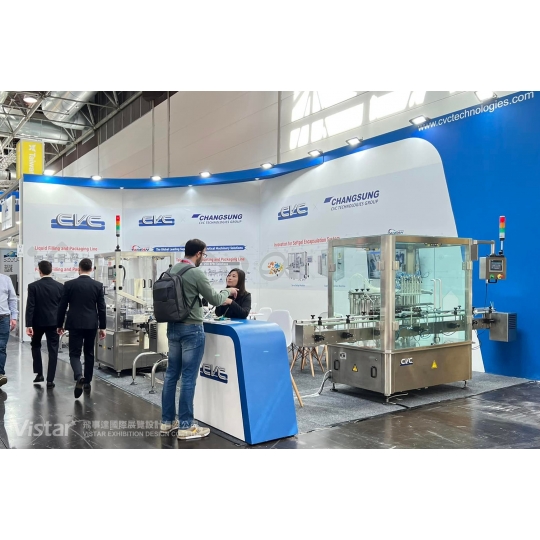 2023 德國杜賽爾多夫包裝展覽會 Interpack Dusseldorf 國際展覽設計 展覽施工執行 Booth Design Construction VISTAR