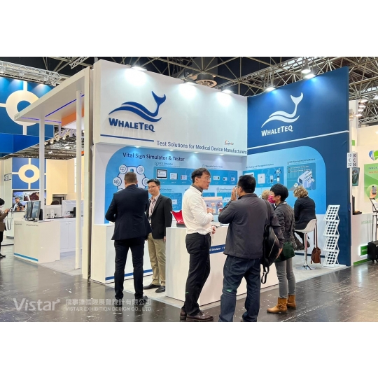 2022 MEDICA德國杜賽道夫醫材展 國際展覽設計 展覽施工執行 Booth Design Construction VISTAR