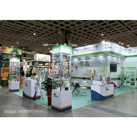 2025 亞洲美容保養．生技保健大展 國際展覽設計 展覽施工執行 Booth Design Construction VISTAR
