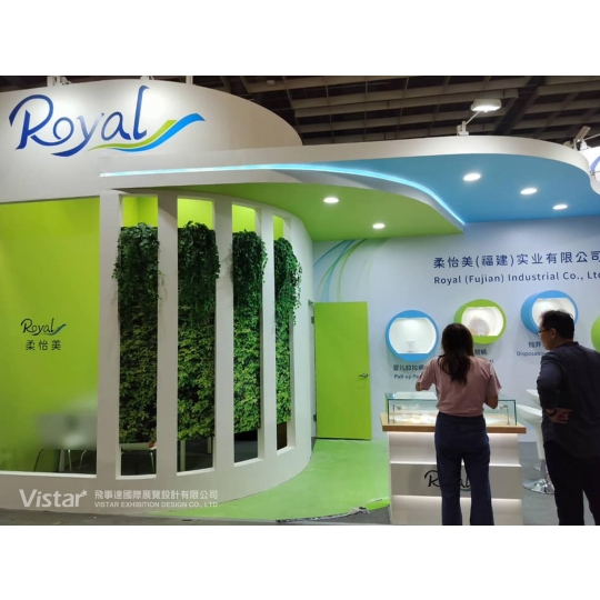 2024 ANEX亞洲不織布展覽 國際展覽設計 展覽施工執行 Booth Design Construction VISTAR