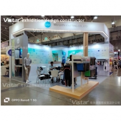 2023 台北紡織展 TITAS 國際展覽設計 展覽施工執行 Booth Design Construction VISTAR