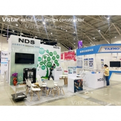 2023 國際半導體展 SEMICON Taiwan 國際展覽設計 展覽施工執行 Booth Design Construction VISTAR