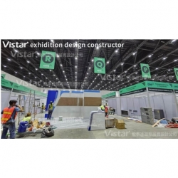 2023 東南亞製藥原料展覽會 CPhI SEA 國際展覽設計 展覽施工執行 Booth Design Construction VISTAR