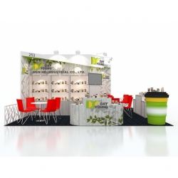 2019 NRA Chicago USA美國國際餐飲協會展覽會 國際展覽設計 展覽施工執行 Booth Design Construction VISTAR